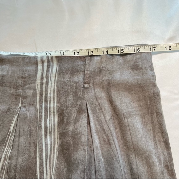 Gunex For Brunello Cucinelli Pleated Bubble Hem Skirt Size 10 EUC ITALY - Picture 12 of 13